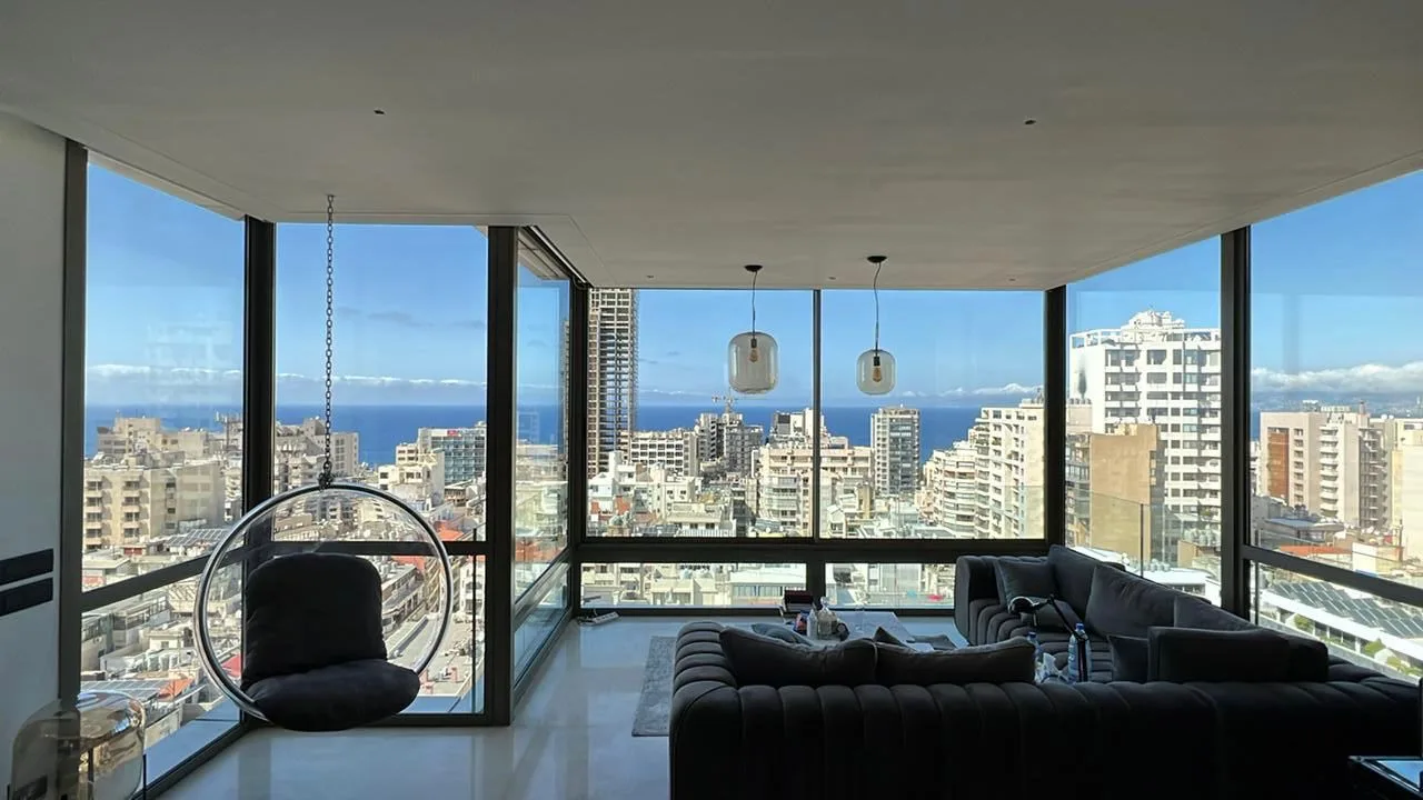 Luxury Sky Residence | Panoramic Sea & City Views | Heart of Hamra