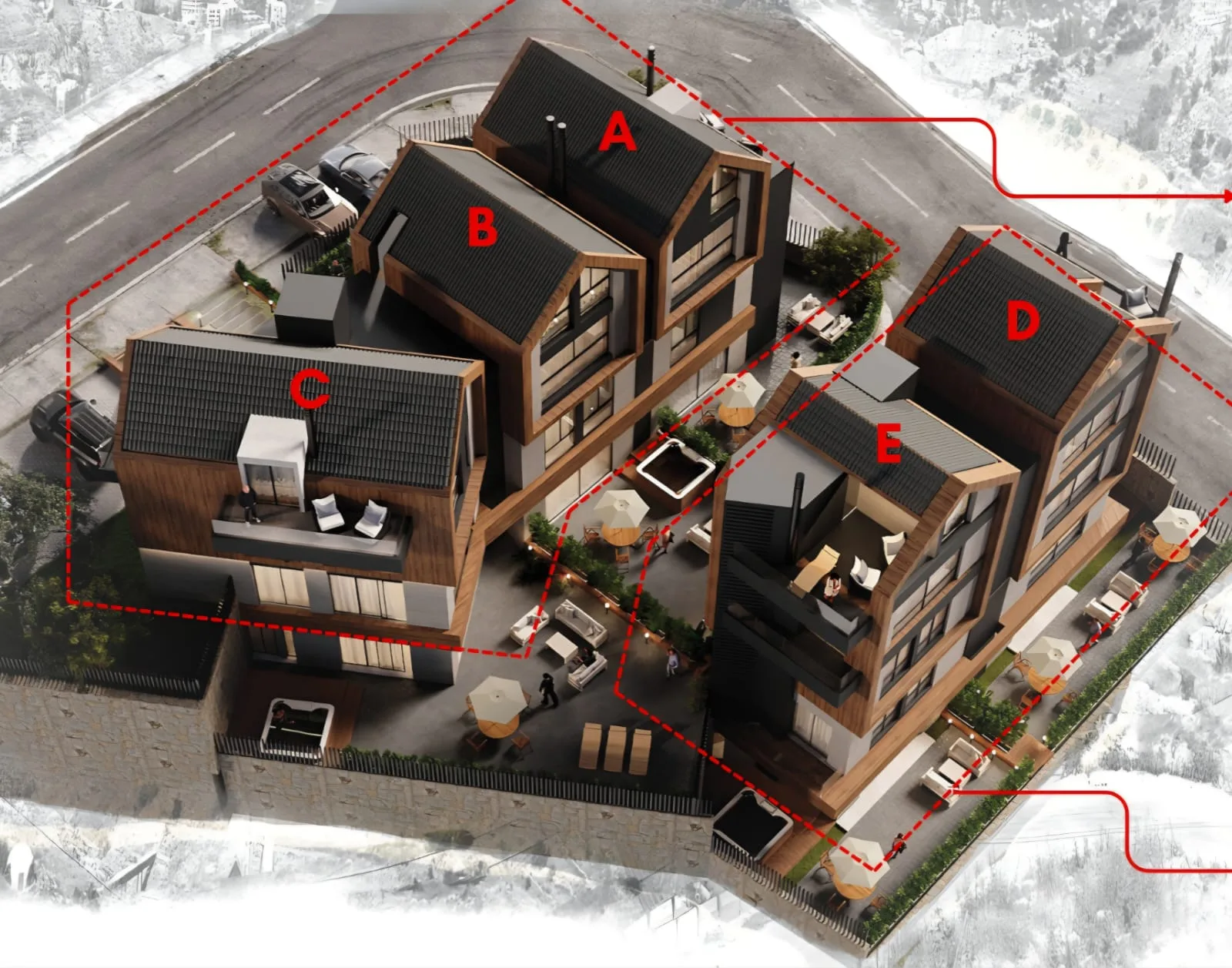 LUXURY MOUNTAIN CHALETS IN KFARDEBIAN