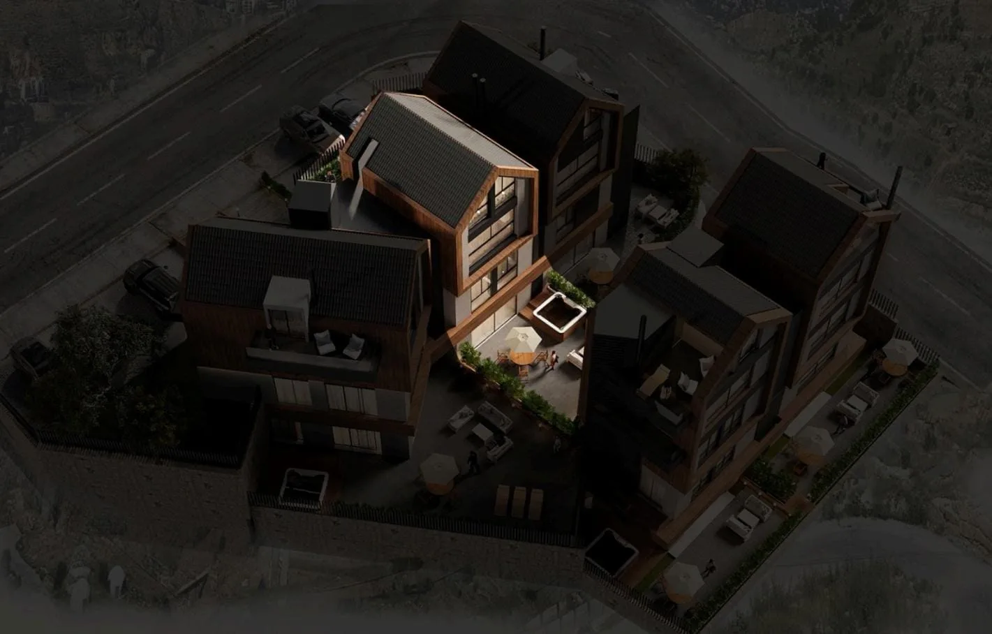 B1 duplex chalet