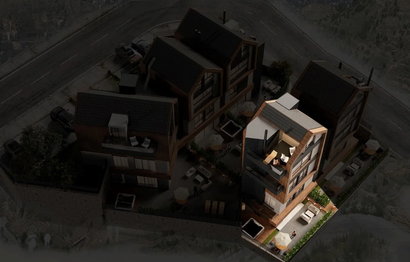 E1 duplex chalet